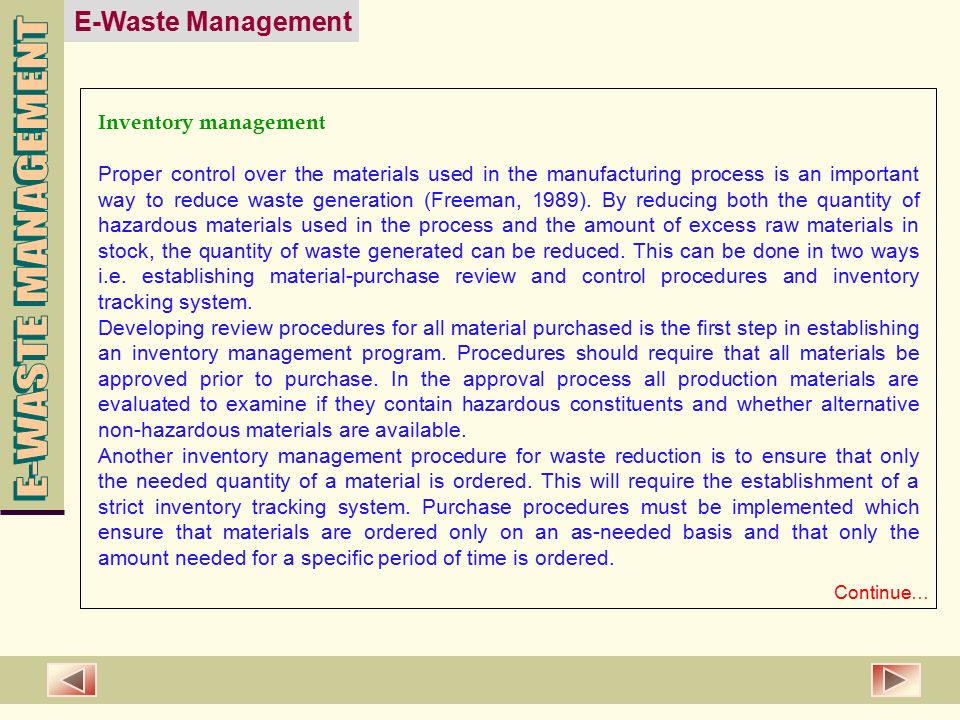 Compliance: Waste Disposal Policy and Procedure in an RMG Factory